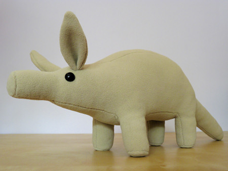 PlanetJune plush aardvark toy