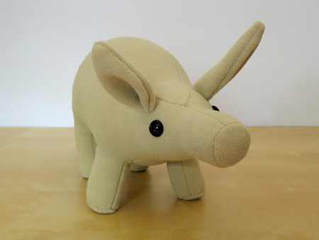 PlanetJune plush aardvark toy