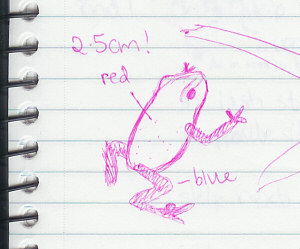 poison dart frog sketch by planetjune