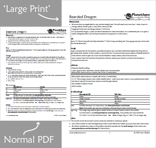 sample result for splitting one page of a PDF file onto two pages