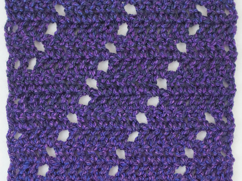 PlanetJune Accessories Leaning Ladders Scarf crochet pattern