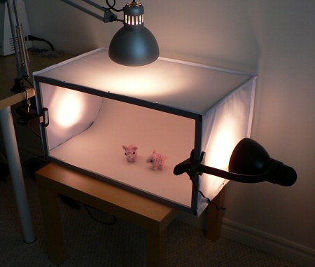 finished light tent