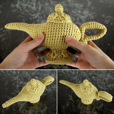magic lamp amigurumi crochet pattern by planetjune