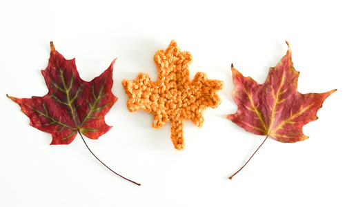 Maple Leaf Collection crochet pattern by PlanetJune