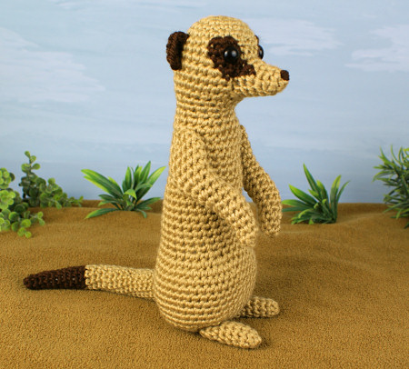 meerkat amigurumi crochet pattern by planetjune