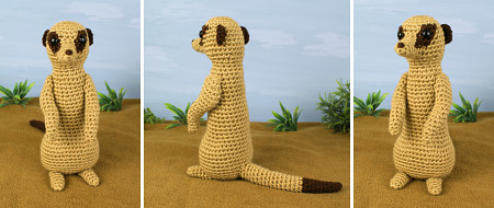 meerkat amigurumi crochet pattern by planetjune