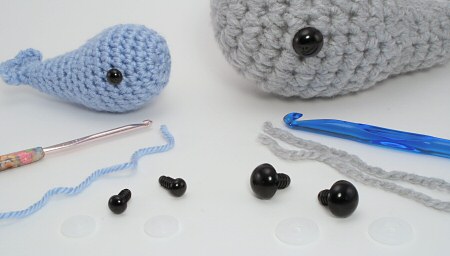  amigurumi size differences by planetjune