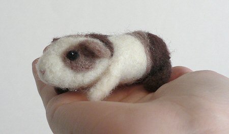 needlefelted guinea pig