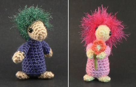Mop Top Mascots crochet pattern by planetjune