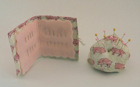 needlebook and pincushion by planetjune