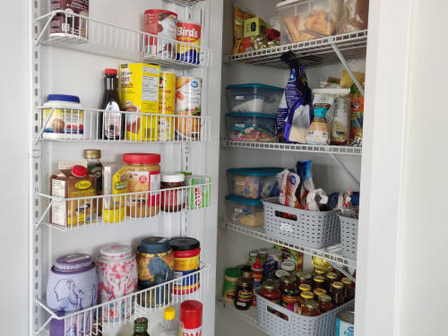 organised pantry