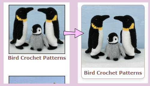 PlanetJune shop update: larger and clearer category images
