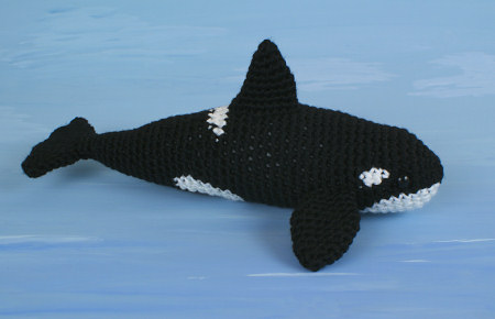 orca (killer whale) amigurumi crochet pattern by planetjune