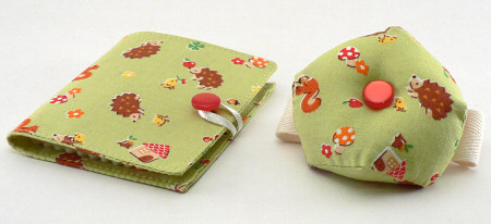 pincushion and needlebook by planetjune