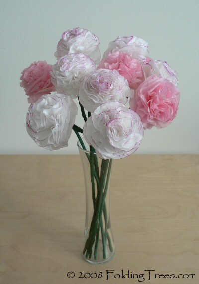 paper carnations by planetjune