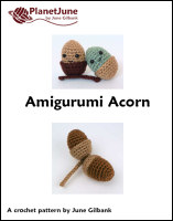 amigurumi acorn crochet pattern