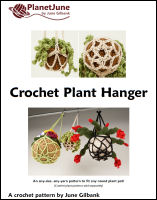 crochet plant hanger crochet pattern