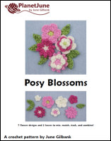 posy blossoms crochet pattern