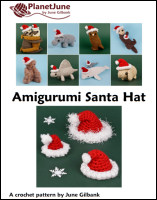 amigurumi santa hat crochet pattern