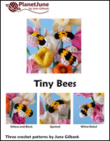 tiny bees crochet pattern
