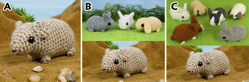 Pika crochet pattern (Baby Bunnies Expansion Pack) by PlanetJune - purchase options