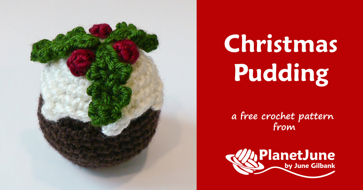 christmas pudding pattern - PlanetJune Blog