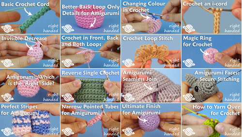PlanetJune crochet video tutorials