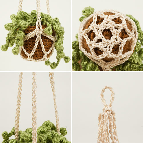 Crochet Car Hanging Plant Patterns