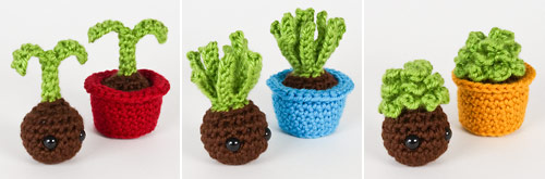 PocketAmi Plant Pals crochet pattern by PlanetJune