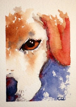 Puppy Dog Eyes by Christy DeKoning