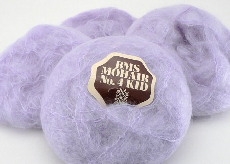 purple kid mohair yarn