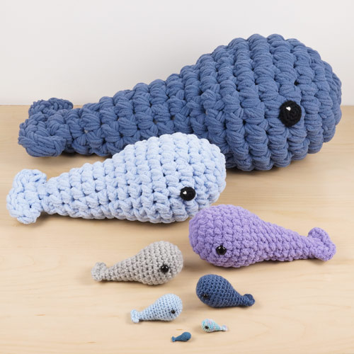 resizing amigurumi by scaling up and down, by planetjune