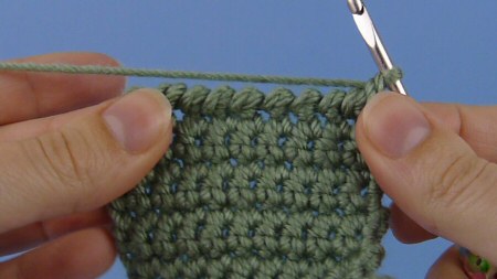 reverse single crochet (crab stitch) video tutorial