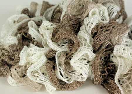 ruffle yarn