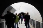this tunnel will be spectacular once the exhibit is complete