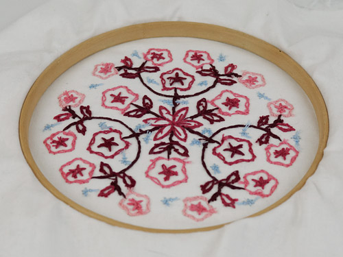 sakura mandala emboidery