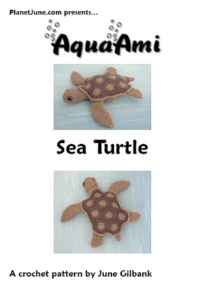 AquaAmi Sea Turtle pattern by planetjune