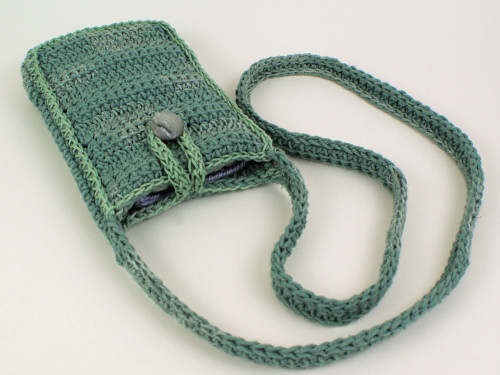 shoulder strap purse based on Solid Stripes Bag by June Gilbank