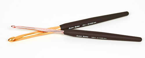 susan bates aluminum crochet hooks: review