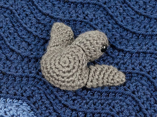Swimming Turtle - part of the Baby Sea Turtle Collection crochet pattern by PlanetJune
