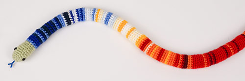 Temperature Snake crochet pattern by PlanetJune