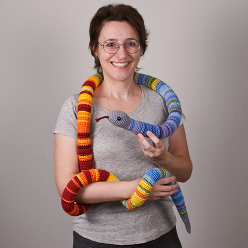 Temperature Snake crochet pattern by PlanetJune