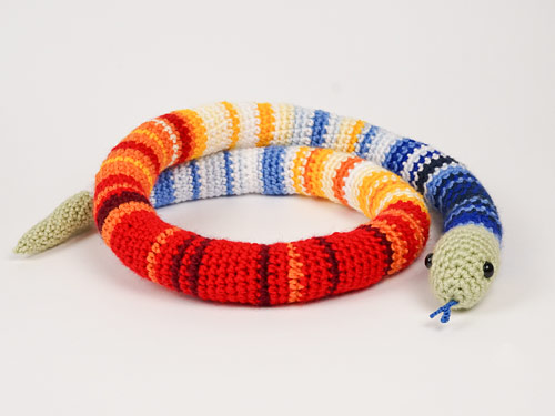 Temperature Snake crochet pattern by PlanetJune