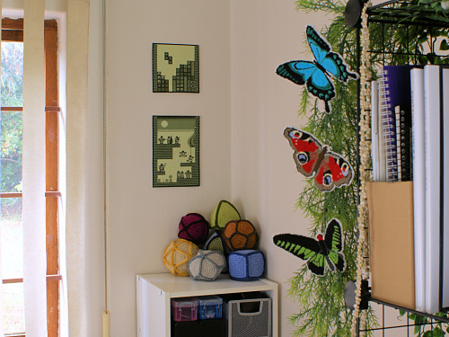 tetris cross stitch embroideries