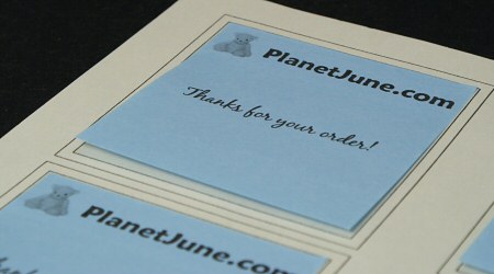 planetjune thank you notes