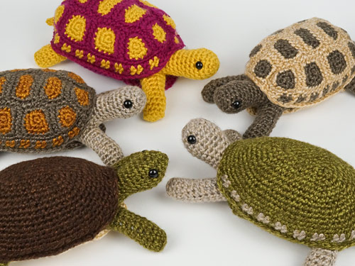 Tortoise crochet pattern and Simple-Shell Tortoise, Turtle & Terrapin expansion pack by PlanetJune