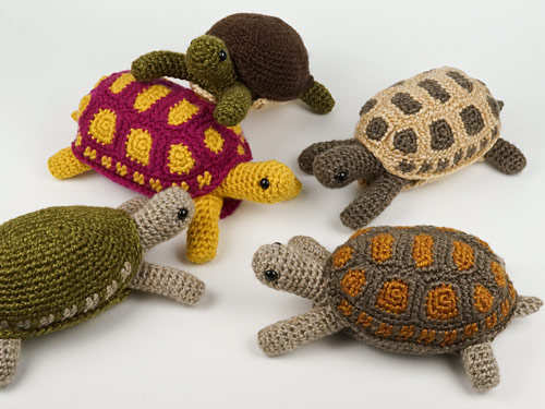 Tortoise crochet pattern and Simple-Shell Tortoise, Turtle & Terrapin expansion pack by PlanetJune
