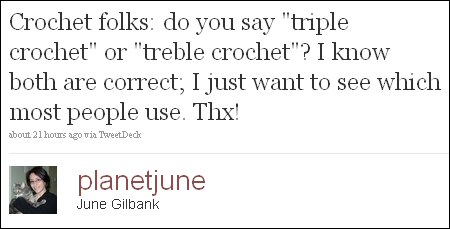 treble vs triple crochet