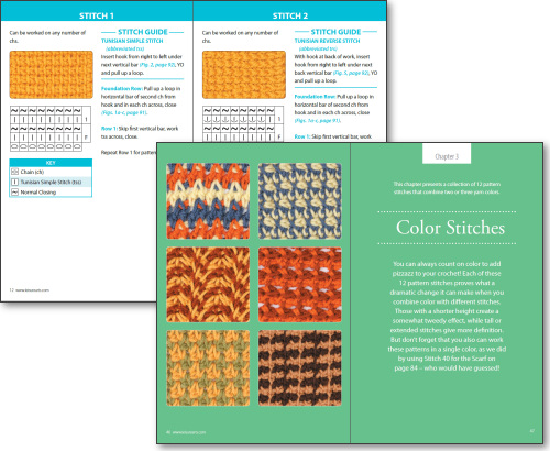 A Book Guide with Inspiring Patterns: Tunisian Crochet Secrets