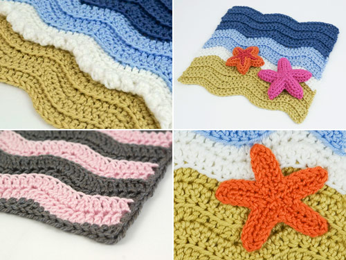 Turtle Beach Collection crochet patterns by PlanetJune